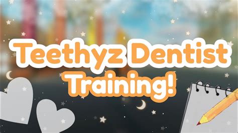 <b>Teethyz</b> <b>Dentist</b> is a group on Roblox owned by TeethyzHolder with 102056. . What is not a staff department at teethyz dentist